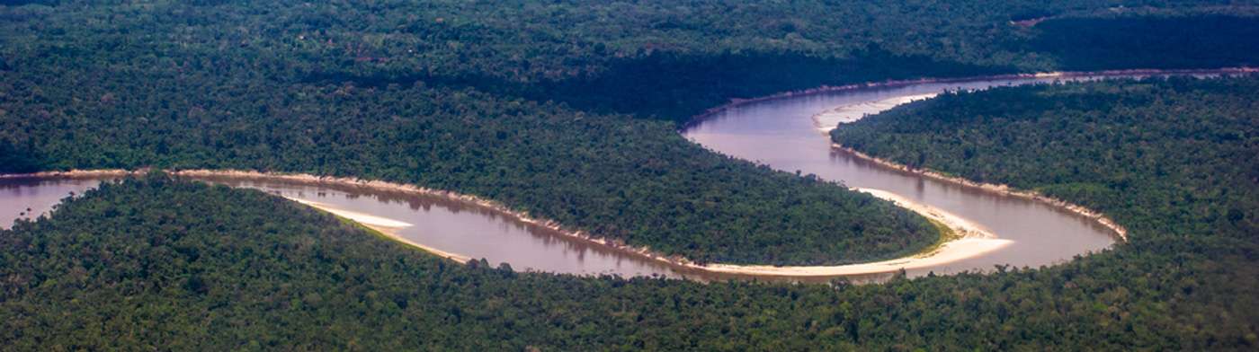 Meandro en el Amazonas